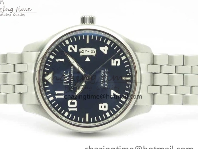 MIROTIME 0521 Mark XVII IW327014 Le Petit Prince MKS 1:1 Best Edition Blue Dial on SS Bracelet MIYOTA 9015 V FastDry 7191